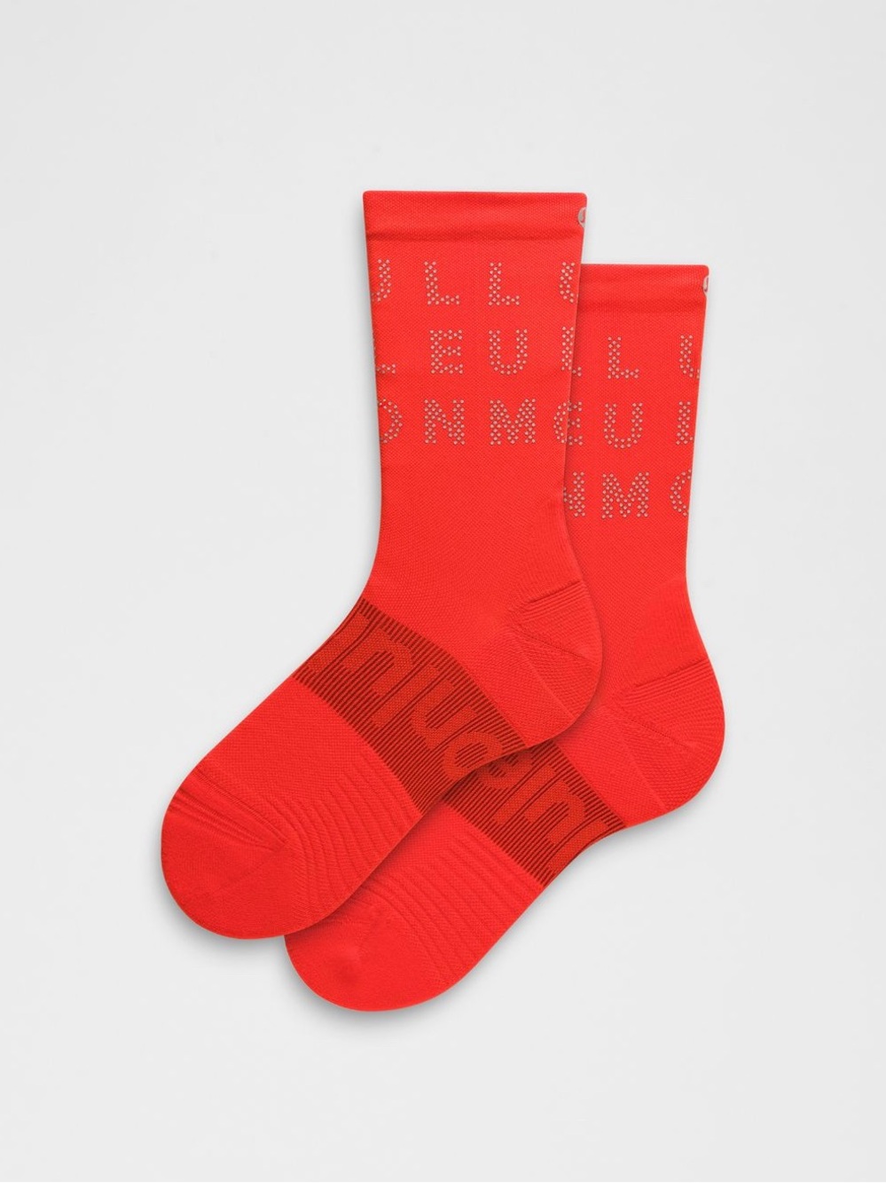 lululemon athletica Red Performance Crew Socks